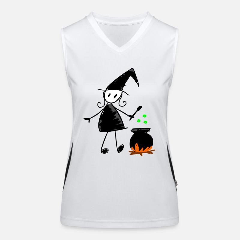 Hexentrank Funktionelles Kontrast-Tank Top für Frauen