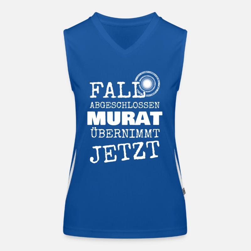 First name Murat Women's Functional Contrast Tank Top