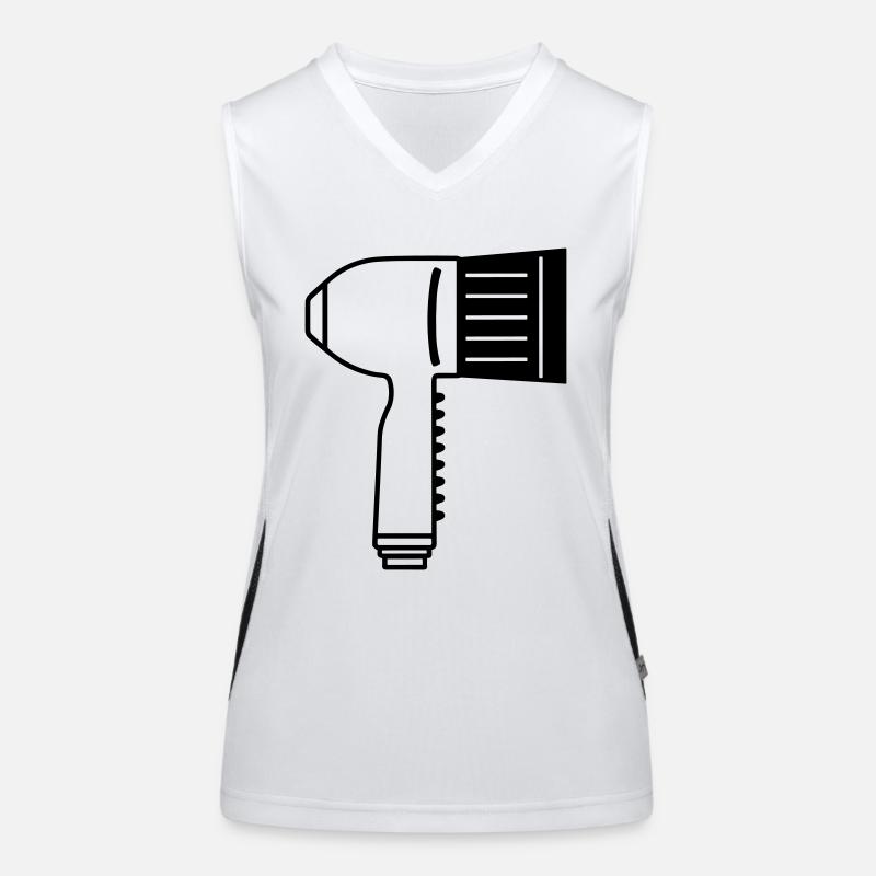 Seche cheveux Débardeur respirant contrasté Femme