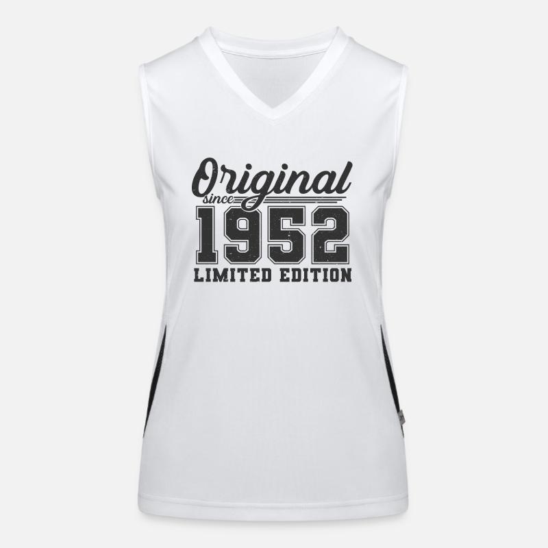 1952 Original vintage birthday gift Women's Functional Contrast Tank Top