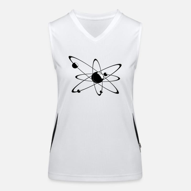 fantastic atom Funktionelles Kontrast-Tank Top für Frauen