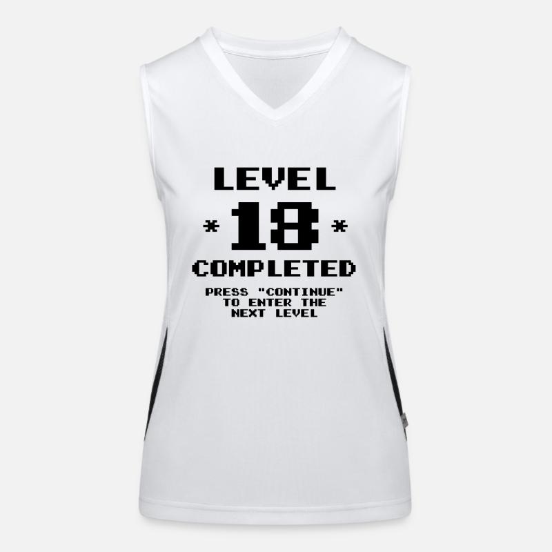 Level 18 years old Women's Functional Contrast Tank Top