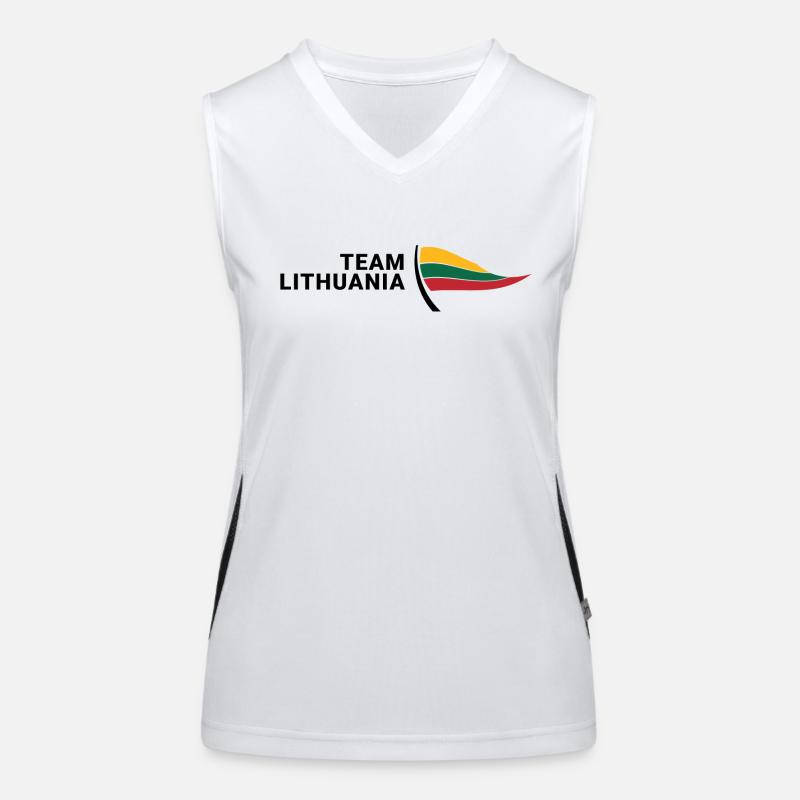 Team Lithuania Women's Functional Contrast Tank Top