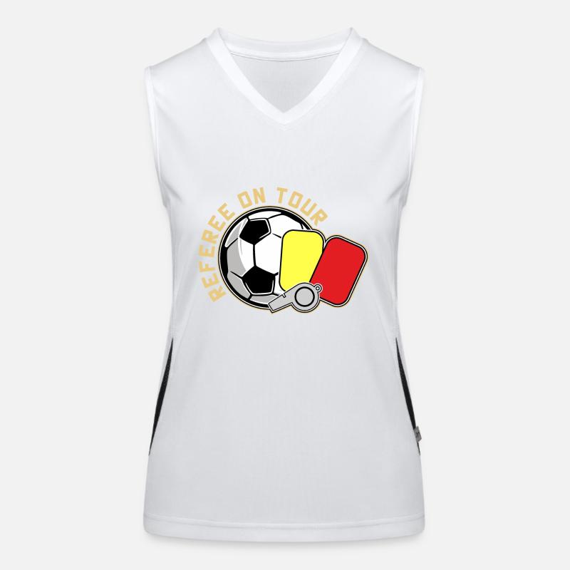 Referee Women's Functional Contrast Tank Top