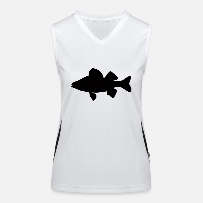 Perch black Women's Functional Contrast Tank Top