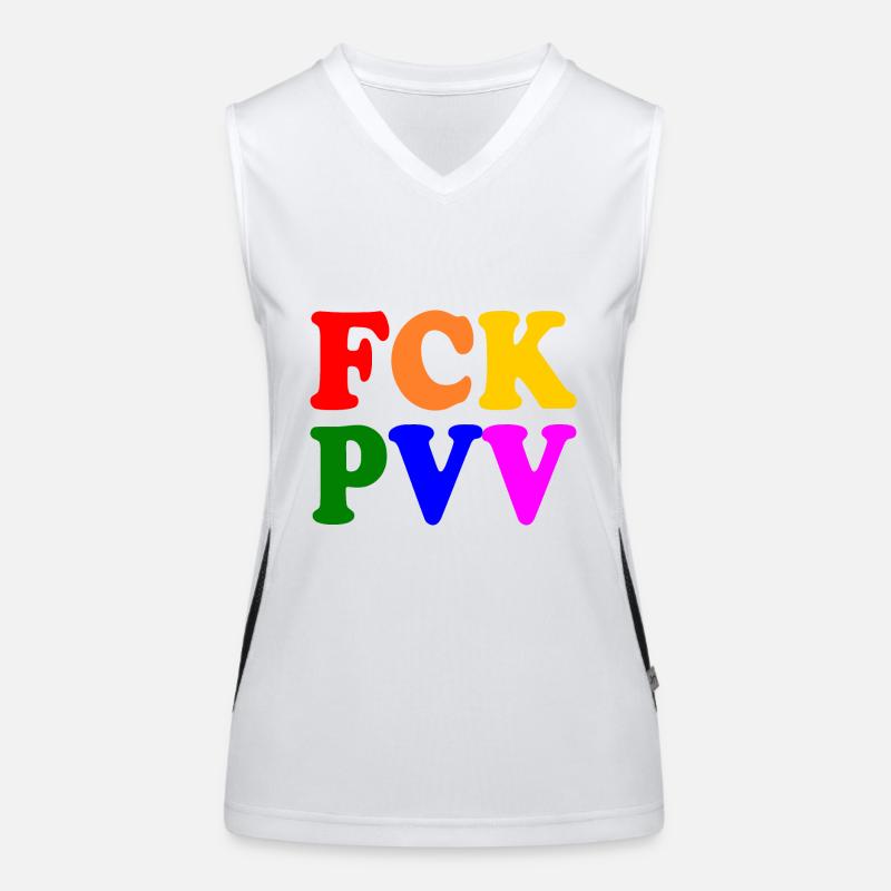 Fck pvv Funktionelles Kontrast-Tank Top für Frauen