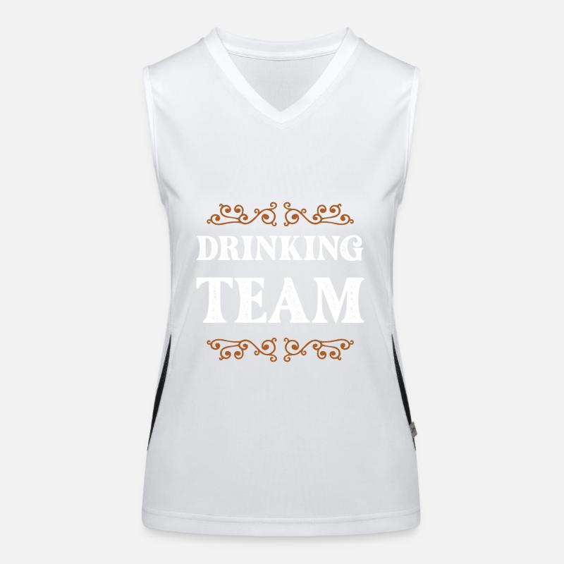 Drinking Crew Women's Functional Contrast Tank Top