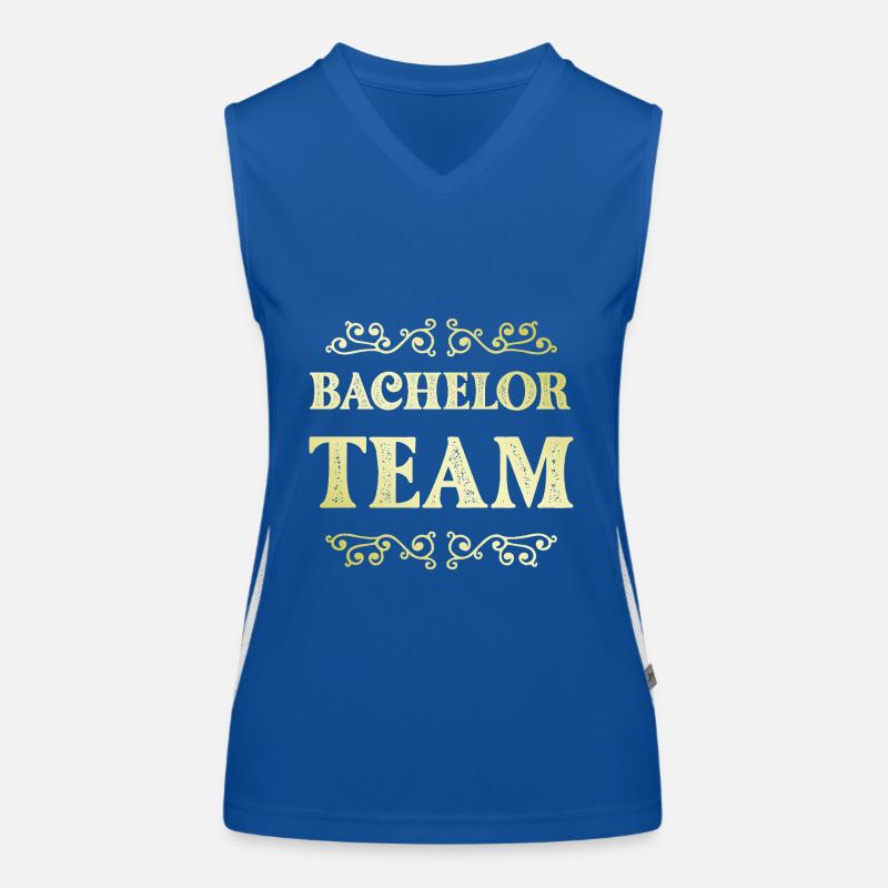 Bachelor Team Funktionelles Kontrast-Tank Top für Frauen