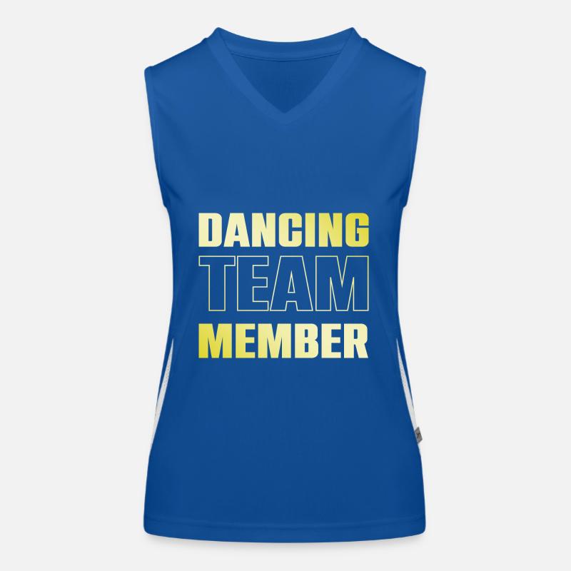 Dancing Team Women's Functional Contrast Tank Top
