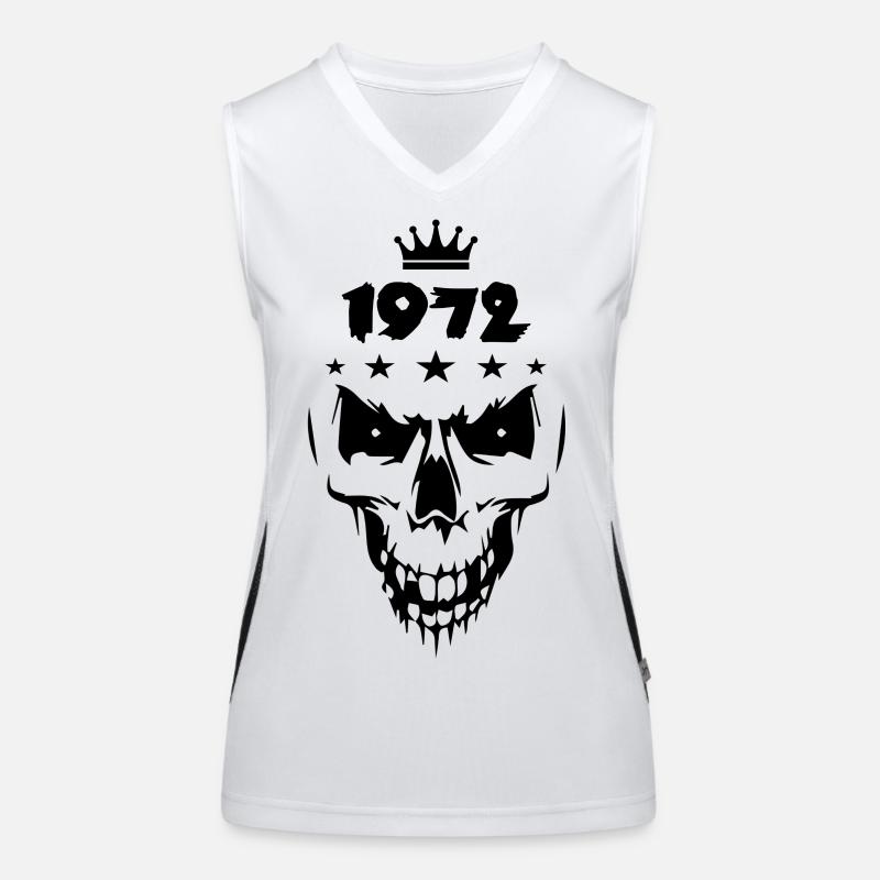 Skull (1972) Women's Functional Contrast Tank Top