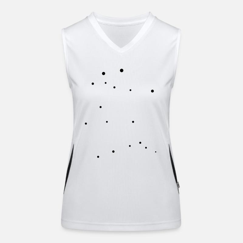 Gémeaux Débardeur respirant contrasté Femme