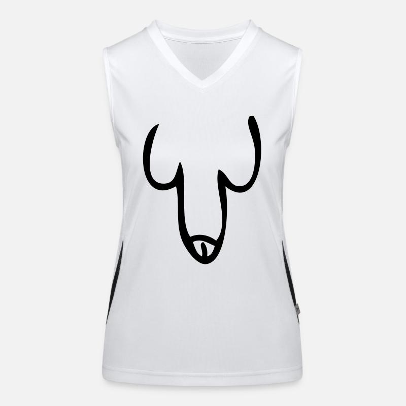 pene Débardeur respirant contrasté Femme