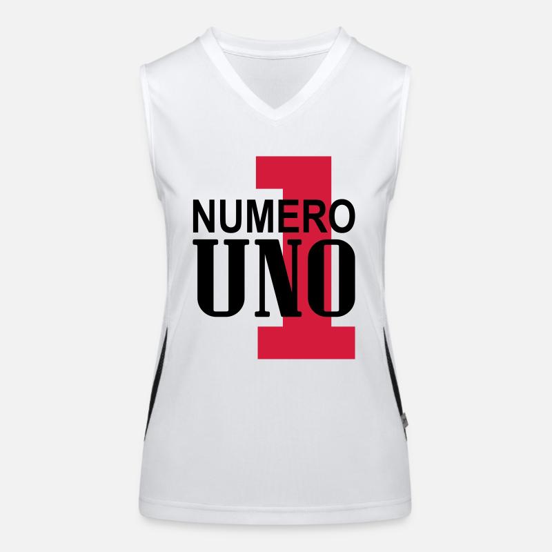 NUMERO UNO Funktionelles Kontrast-Tank Top für Frauen