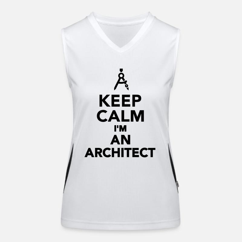 Architekt Funktionelles Kontrast-Tank Top für Frauen