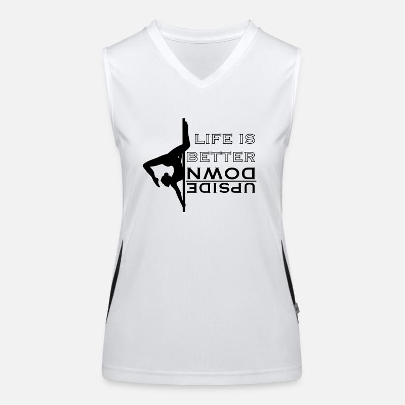 Pole Dance Women's Functional Contrast Tank Top