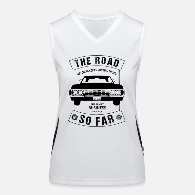 The Road so far series oldtimer Funktionelles Kontrast-Tank Top für Frauen
