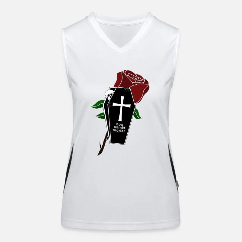 Non Omnis Moriar Women's Functional Contrast Tank Top