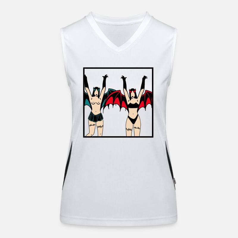 Devils Women's Functional Contrast Tank Top
