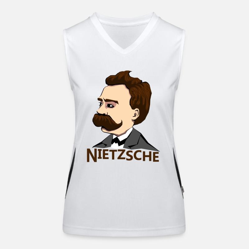 Nietzsche Débardeur respirant contrasté Femme