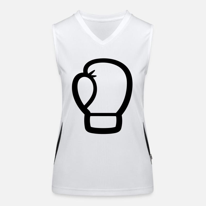 gant de boxe Débardeur respirant contrasté Femme