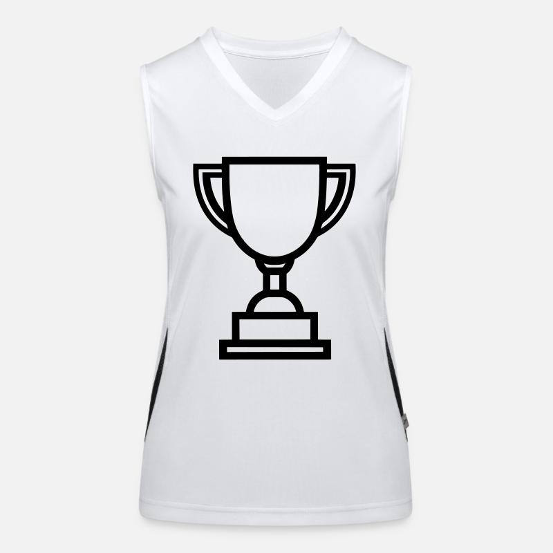 Trophäe Funktionelles Kontrast-Tank Top für Frauen