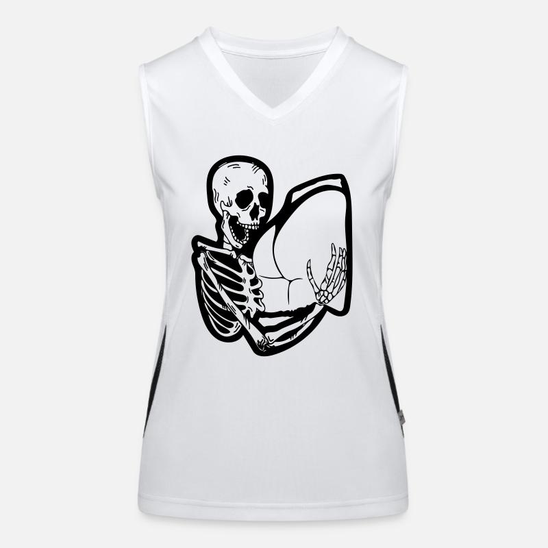 Arsch Funktionelles Kontrast-Tank Top für Frauen