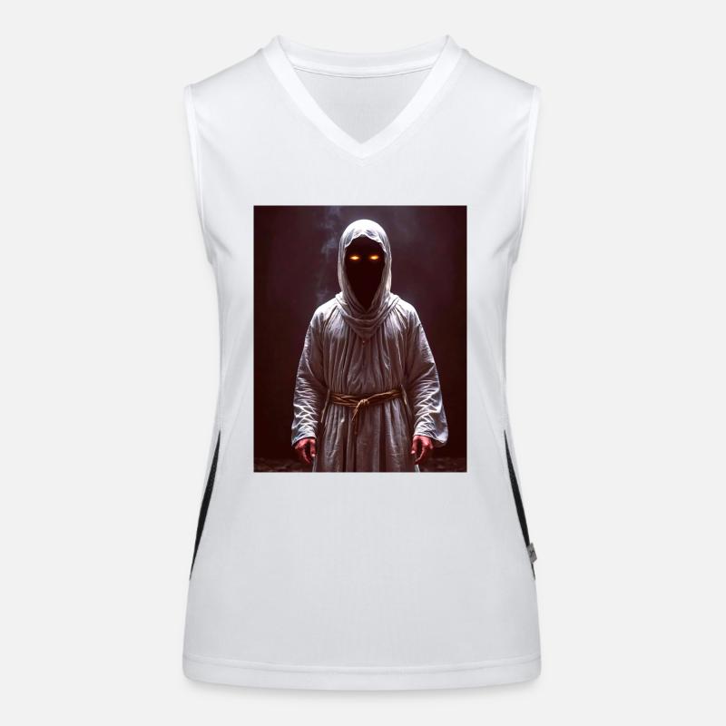 Noppera-bō Geist, der regungslos dasteht, Funktionelles Kontrast-Tank Top für Frauen