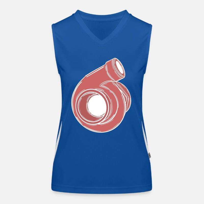 Turbo Funktionelles Kontrast-Tank Top für Frauen
