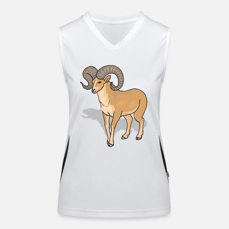 sheep162 Débardeur respirant contrasté Femme