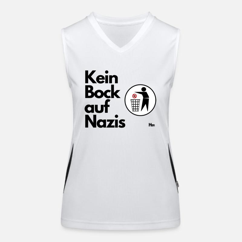 Kein Bock auf NZS Funktionelles Kontrast-Tank Top für Frauen