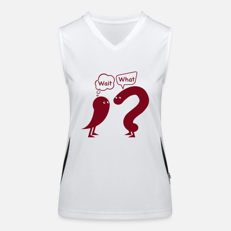 Wait. what? Women's Functional Contrast Tank Top