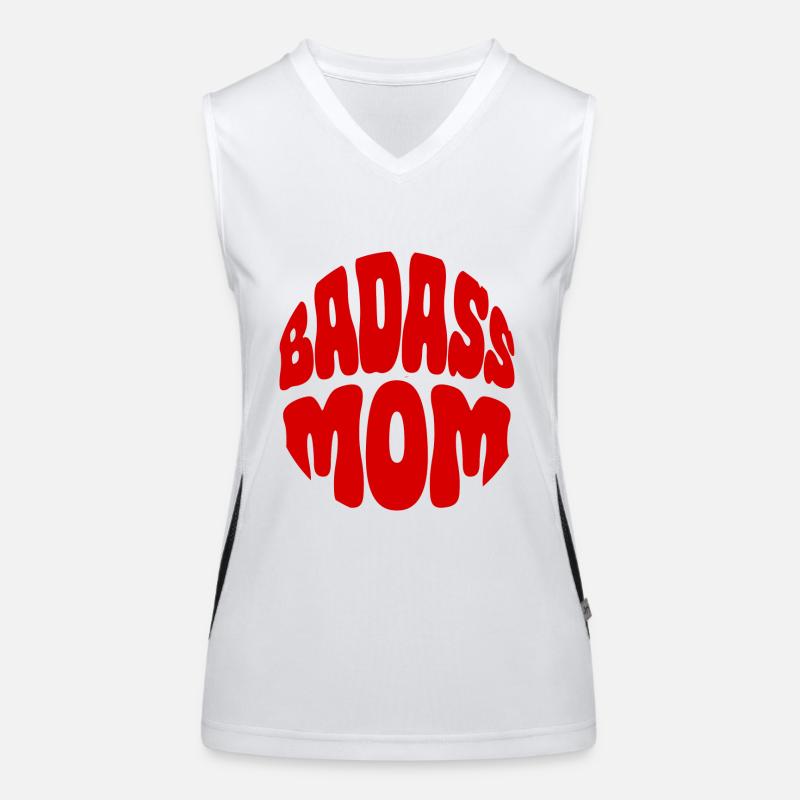 Badass Mom Women's Functional Contrast Tank Top