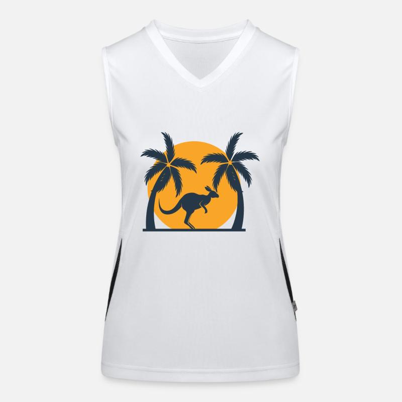 kangaroo Women's Functional Contrast Tank Top