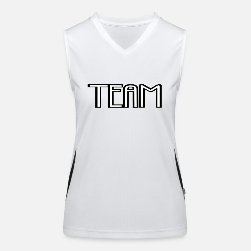 Team Funktionelles Kontrast-Tank Top für Frauen