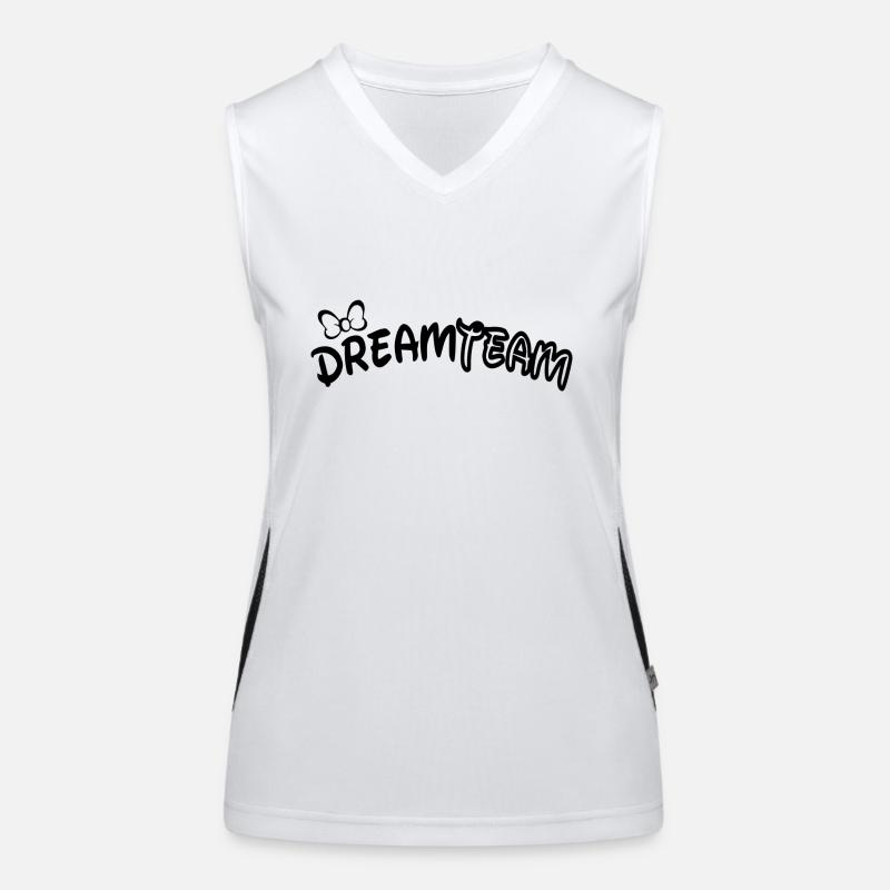 Dreamteam Funktionelles Kontrast-Tank Top für Frauen