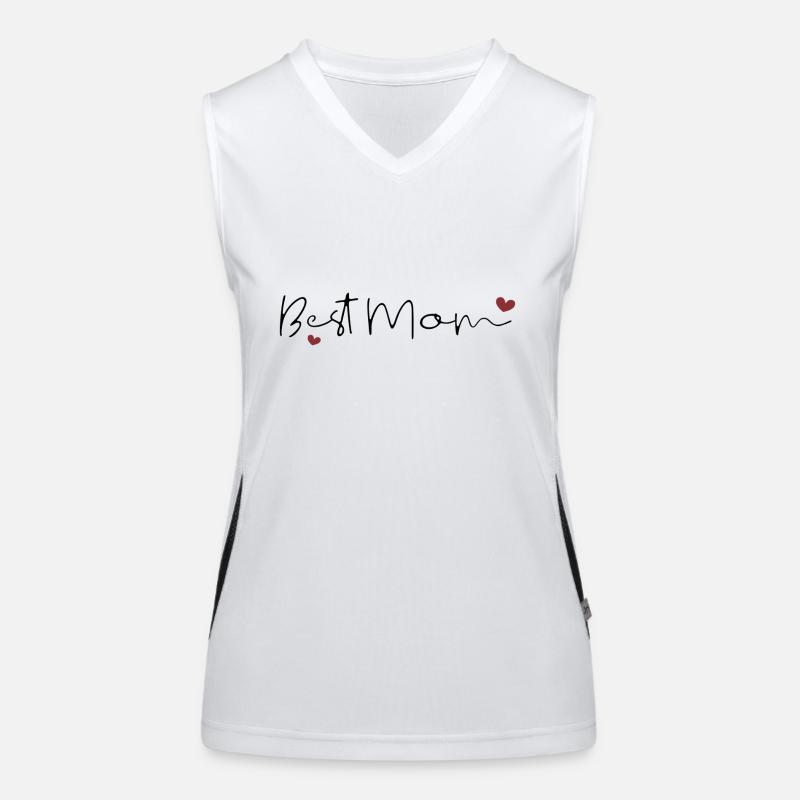 Best Mom Ever Women's Functional Contrast Tank Top