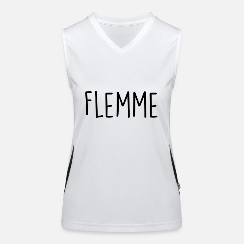 Flemme Débardeur respirant contrasté Femme