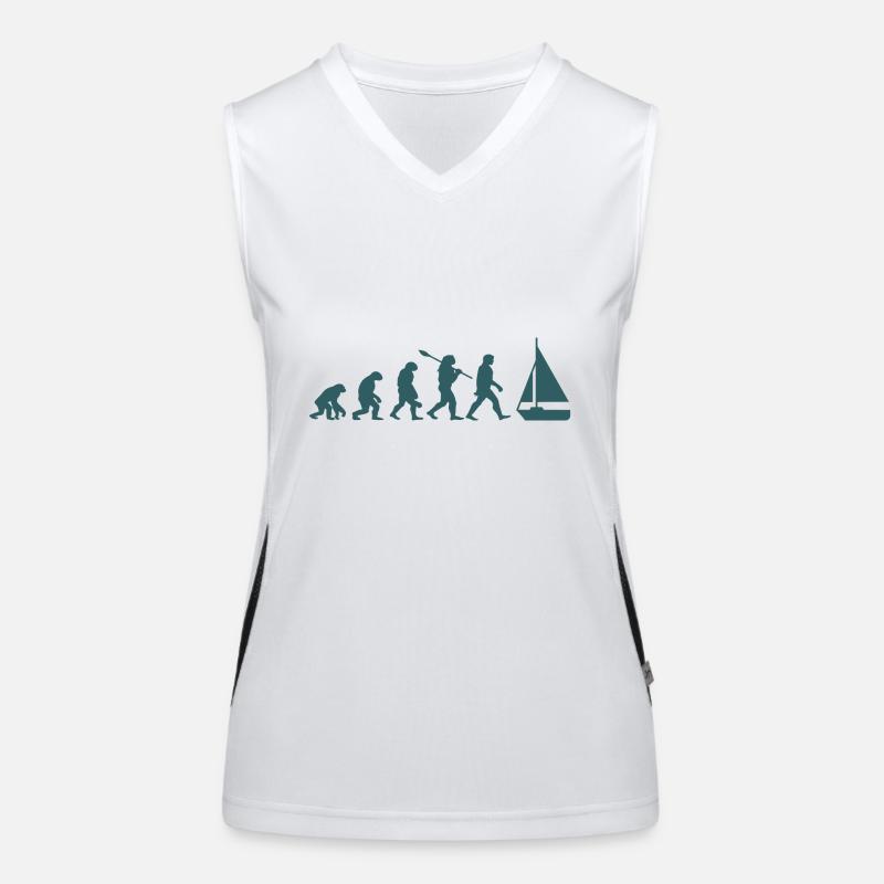 Évolution Voilier Bateau Débardeur respirant contrasté Femme