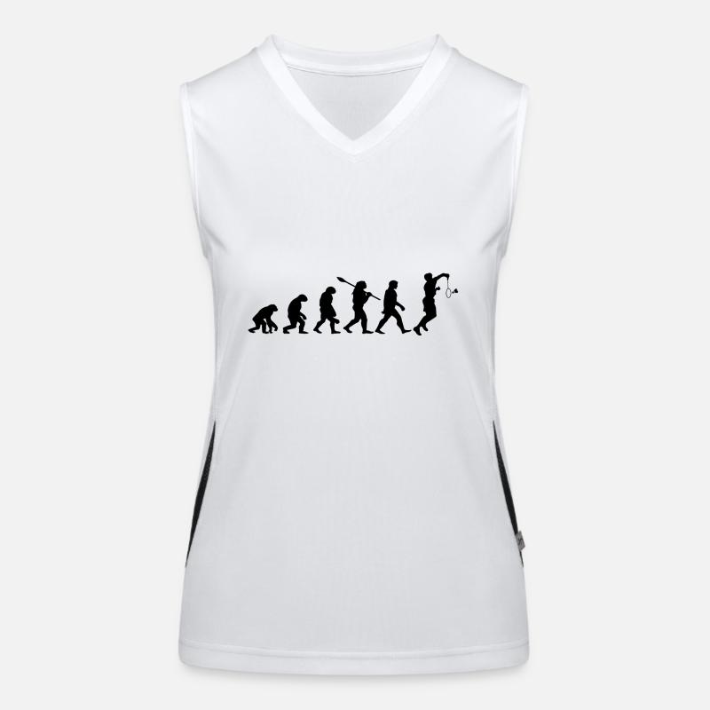 Badminton Evolution Joueur de badminton Débardeur respirant contrasté Femme