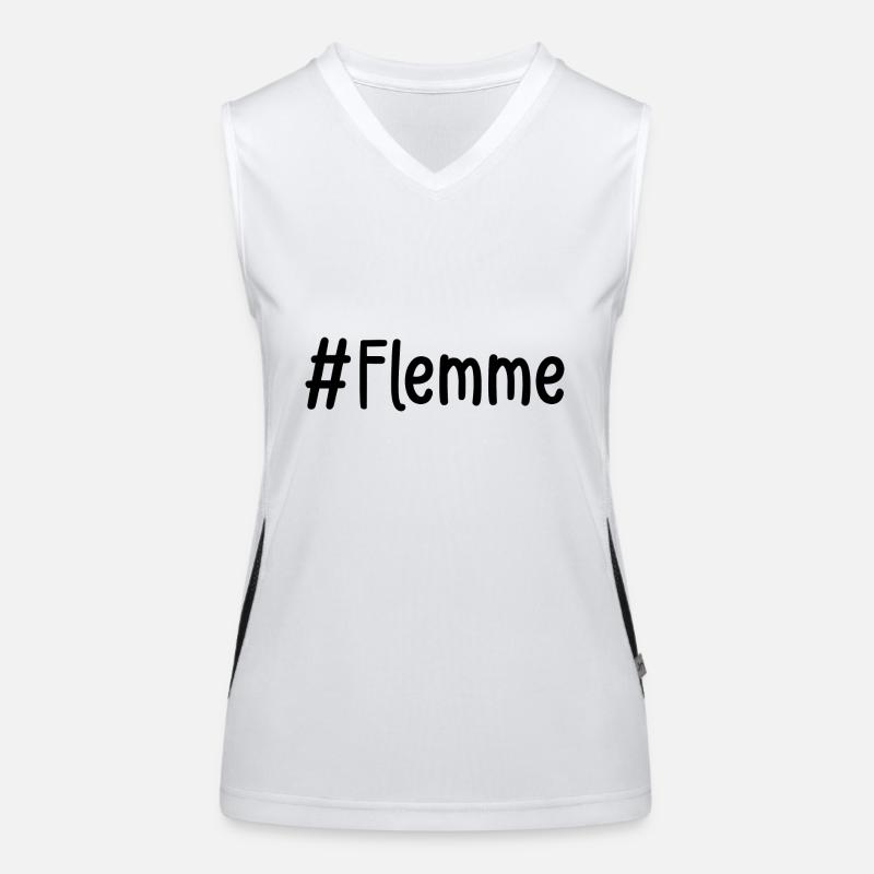 Flemme Débardeur respirant contrasté Femme