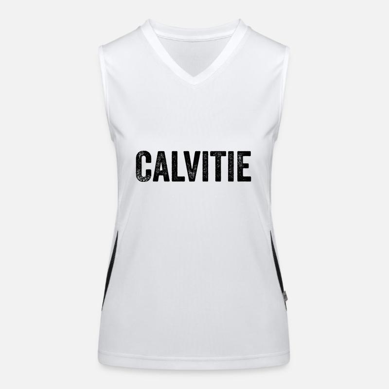 Baldness Women's Functional Contrast Tank Top