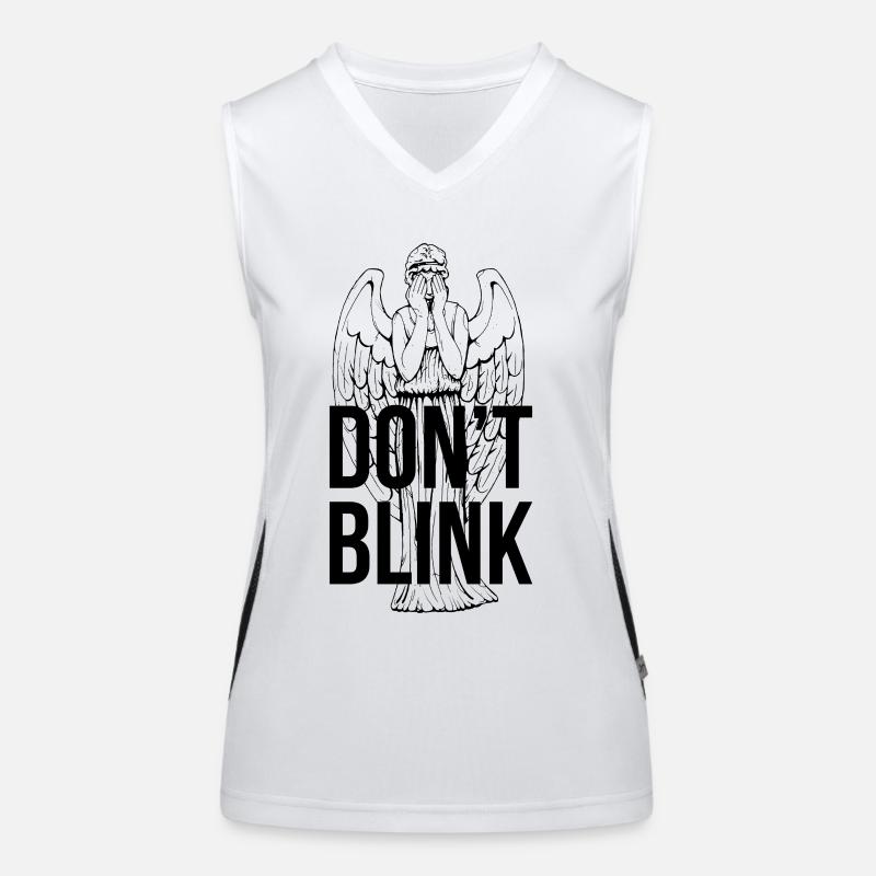 Don't Blink Funktionelles Kontrast-Tank Top für Frauen