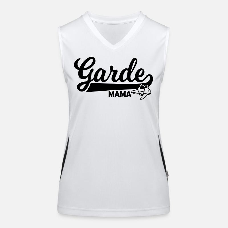 Garde Mama | Mutter Gardemädchen Tanzmariechen Funktionelles Kontrast-Tank Top für Frauen