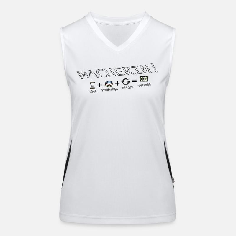 DOER - ! Women's Functional Contrast Tank Top