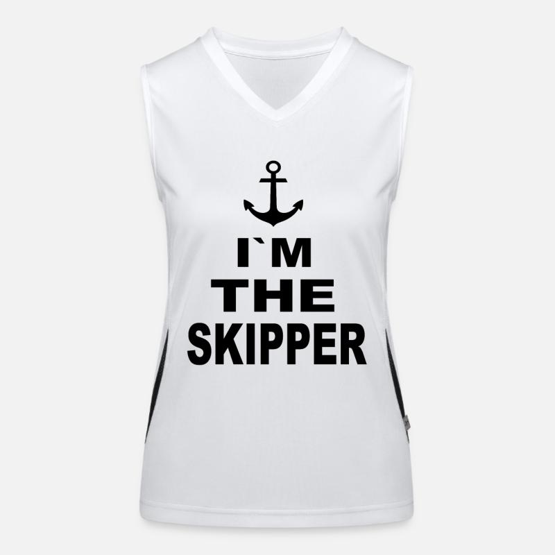 Skipper Débardeur respirant contrasté Femme