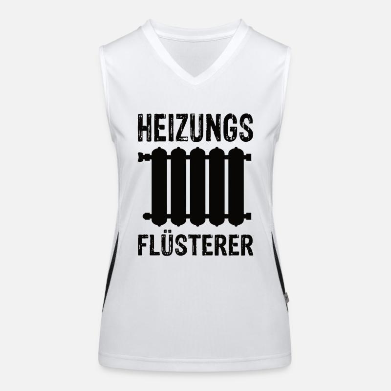 Heizung Flusterer Funktionelles Kontrast-Tank Top für Frauen