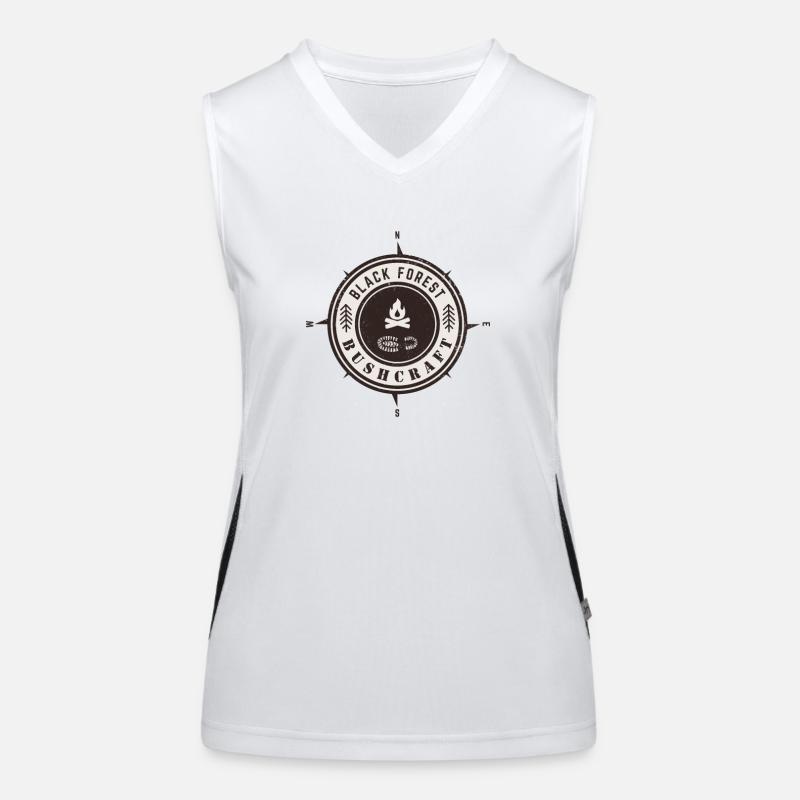 Black Forest Bushcraft Women's Functional Contrast Tank Top