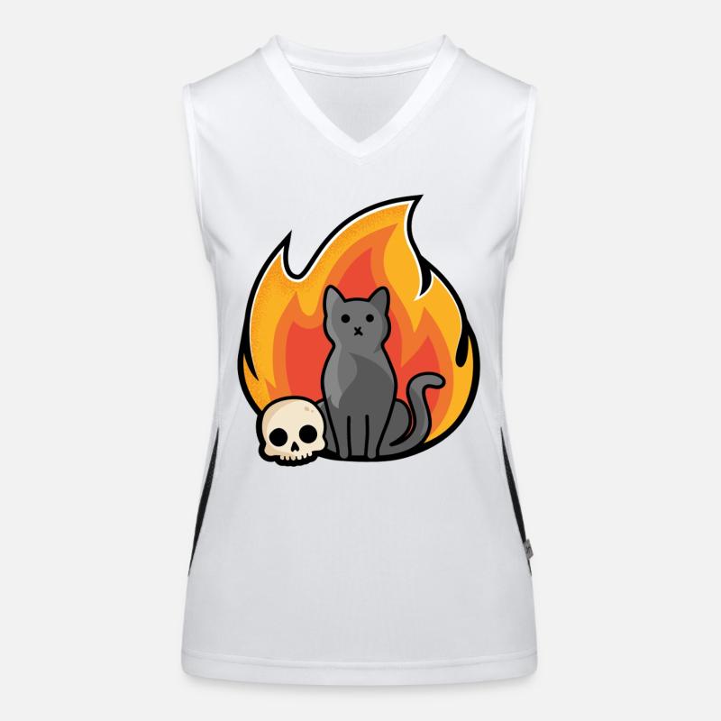 Ronronnement Débardeur respirant contrasté Femme