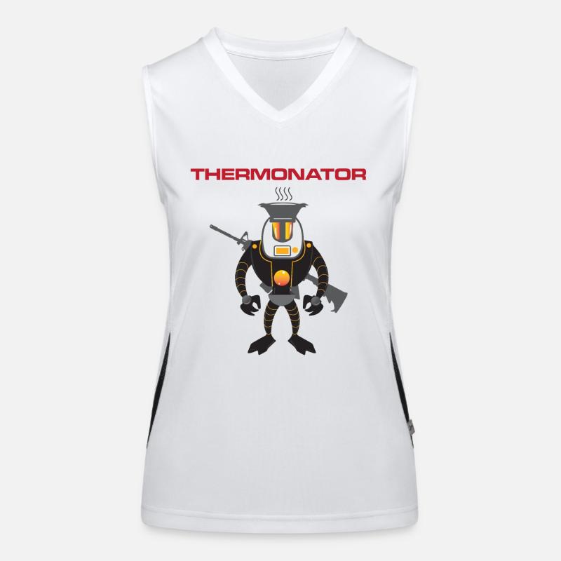 Idée cadeau Thermonator Terminator Débardeur respirant contrasté Femme