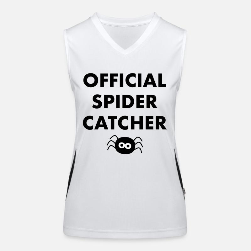 Attrape-araignées officiel Débardeur respirant contrasté Femme
